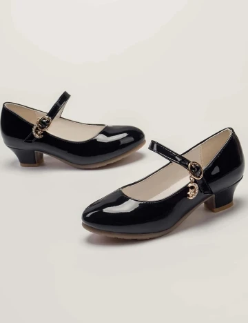 Pantofi Shein Kids, negru