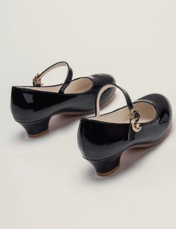 Pantofi Shein Kids, negru