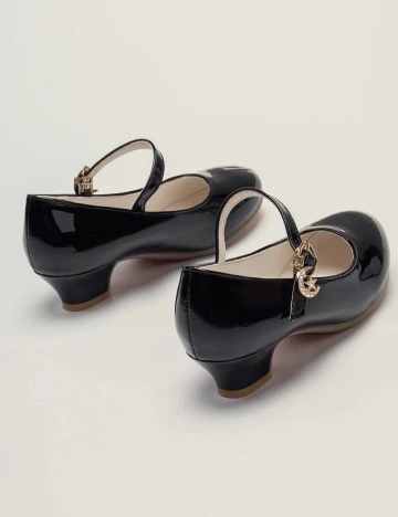Pantofi Shein Kids, negru