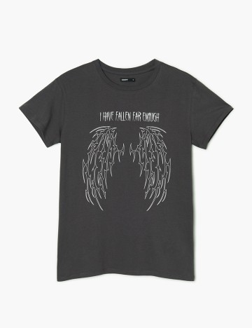 Tricou CROPP, gri