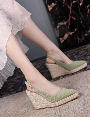 Pantofi SHEIN, verde