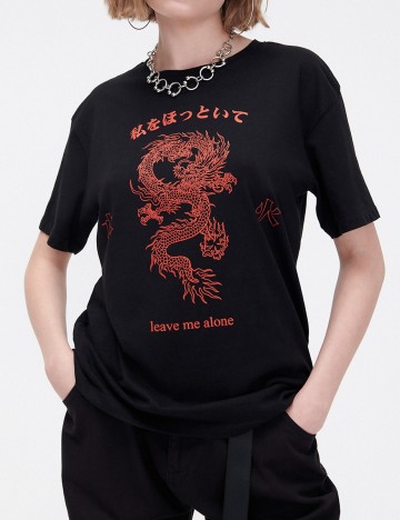 Tricou CROPP, negru