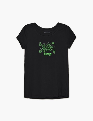 Tricou CROPP, negru