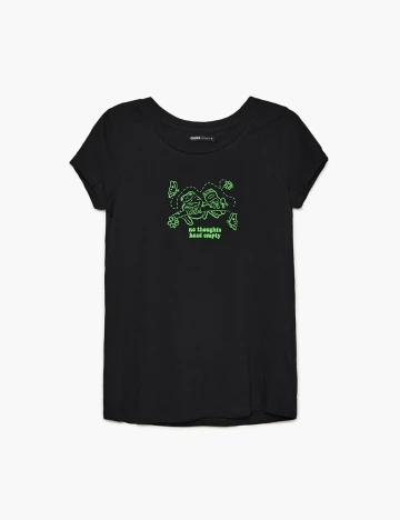 Tricou CROPP, negru