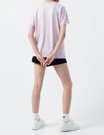 Tricou CROPP, lila
