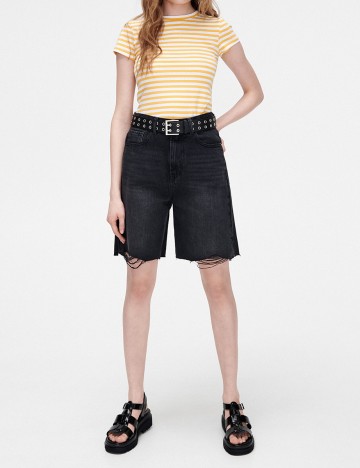 Tricou CROPP, galben