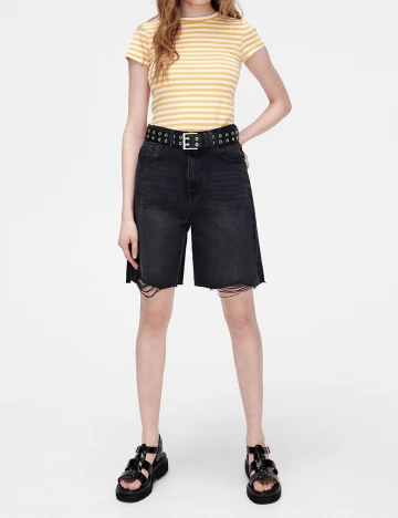 Tricou CROPP, galben