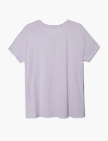 Tricou CROPP, lila