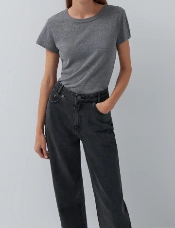 Tricou House Brand, gri