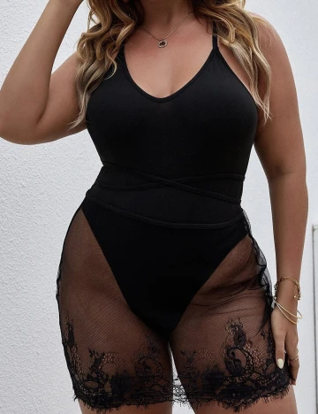 Body SHEIN CURVE, negru