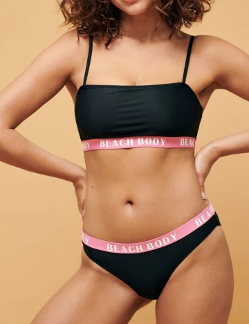 Costum de baie CROPP, negru