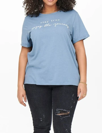 Tricou Only Carmakoma, albastru