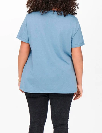 Tricou Only Carmakoma, albastru