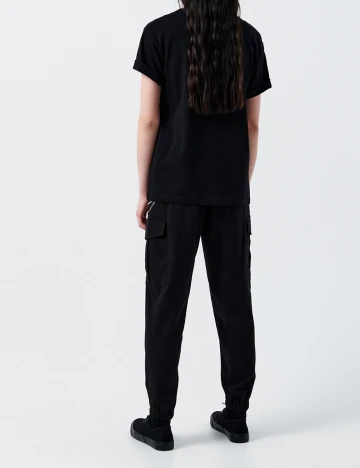 Tricou CROPP, negru