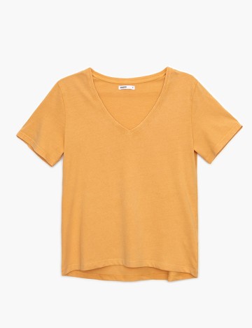 Tricou CROPP, galben