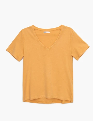 Tricou CROPP, galben