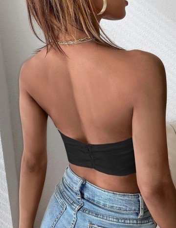 Top SHEIN, negru