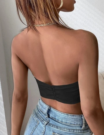 Top SHEIN, negru