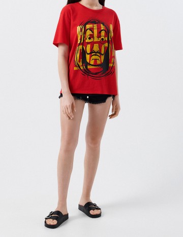 Tricou CROPP, rosu