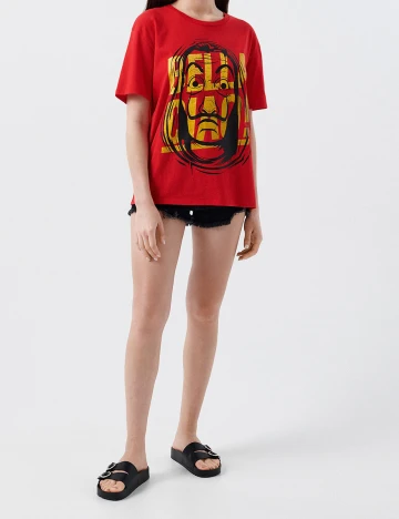 Tricou CROPP, rosu