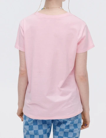 Tricou CROPP, roz