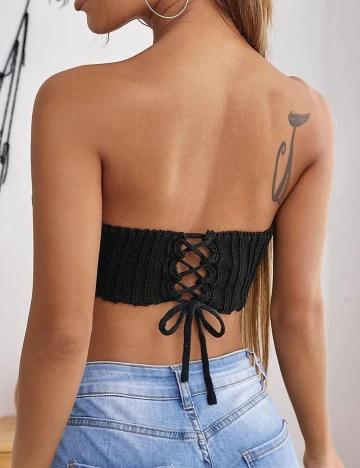 Top SHEIN, negru