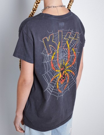 Tricou CROPP, gri inchis