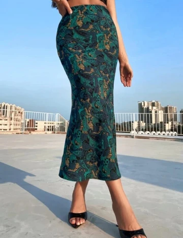 Fusta SHEIN, verde