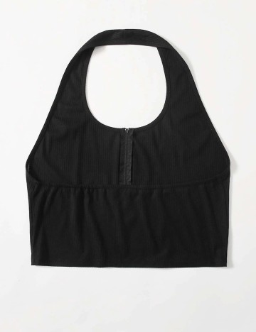 Top SHEIN CURVE, negru