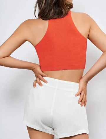 Top SHEIN, portocaliu