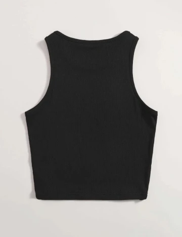 Top SHEIN, negru
