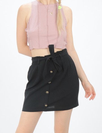 Fusta Shein Kids, negru