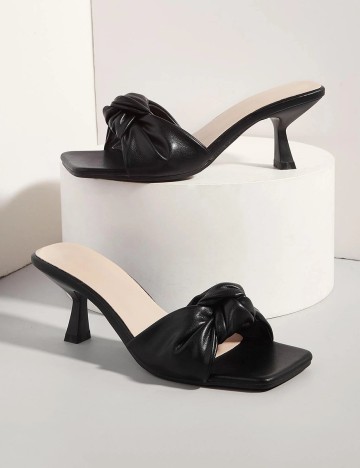 Saboti SHEIN, negru, 37