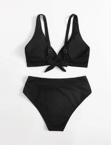 Costum de baie SHEIN CURVE, negru