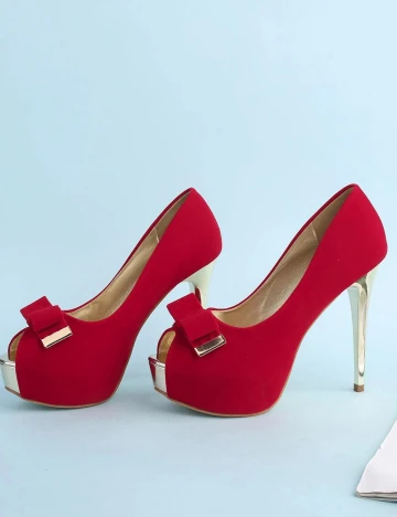 Pantofi SHEIN, rosu
