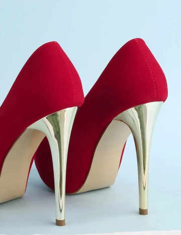 Pantofi SHEIN, rosu