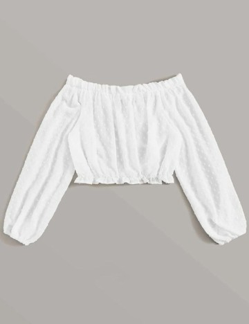 Top SHEIN, alb