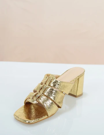 Sandale SHEIN, auriu