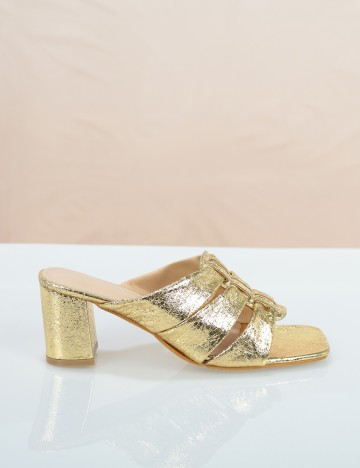 Sandale SHEIN, auriu