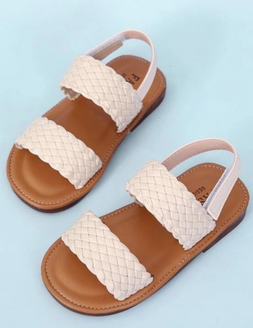 
						Sandale Shein Kids, crem, 28