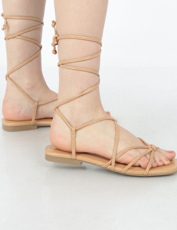 
						Sandale SHEIN, maro, 39