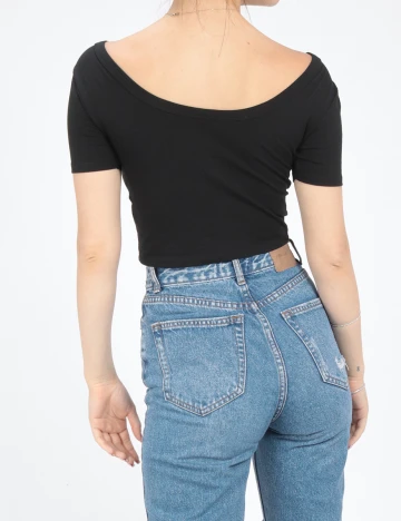 Top Sinsay, negru Negru