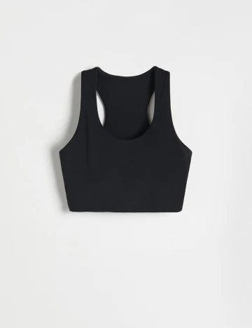 Bustiera Reserved, negru