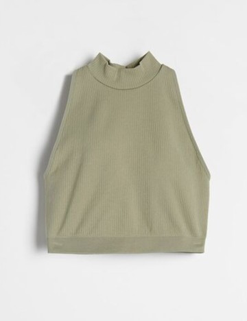 
						Bustiera Reserved, verde, XL