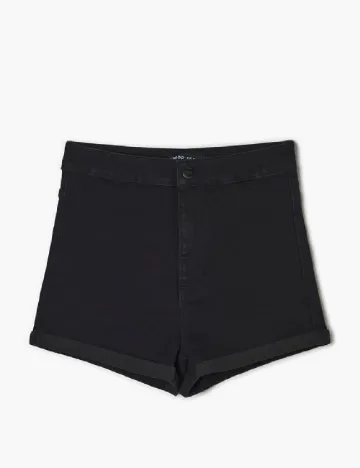 Pantaloni scurti CROPP, negru Negru