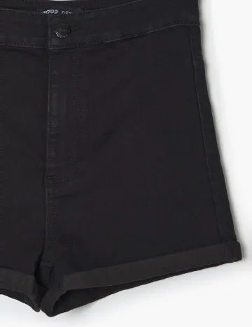 Pantaloni scurti CROPP, negru Negru