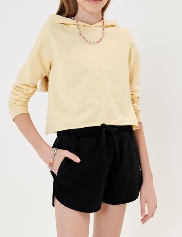 Pantaloni scurti Sinsay, negru