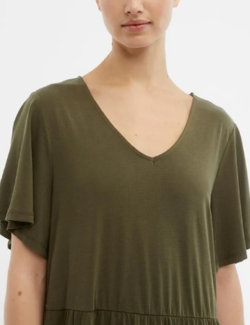 Rochie scurta Object, verde