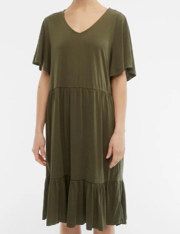 Rochie scurta Object, verde