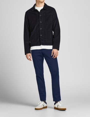 Pantaloni Jack&Jones, bleumarin